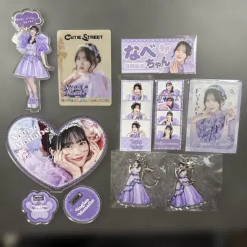 CUTIE STREET 마나베 나기사 굿즈 모음