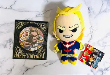 미개봉 새상품 나의 히어로 아카데미아 올마이트 생일 캔뱃지 토모누이