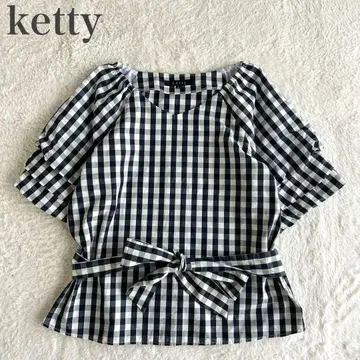 케티 ketty 새상품급 3way 보타이 벨트 티어드 슬리브 블라우스
