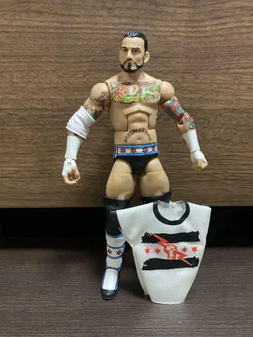 WWE 피규어 CM 펑크 프로레슬링 마텔 엘리트 AEW