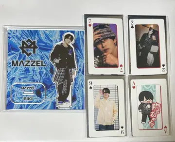 MAZZEL 온라인 복권 에이키 아크릴 스탠드 트레이딩 카드