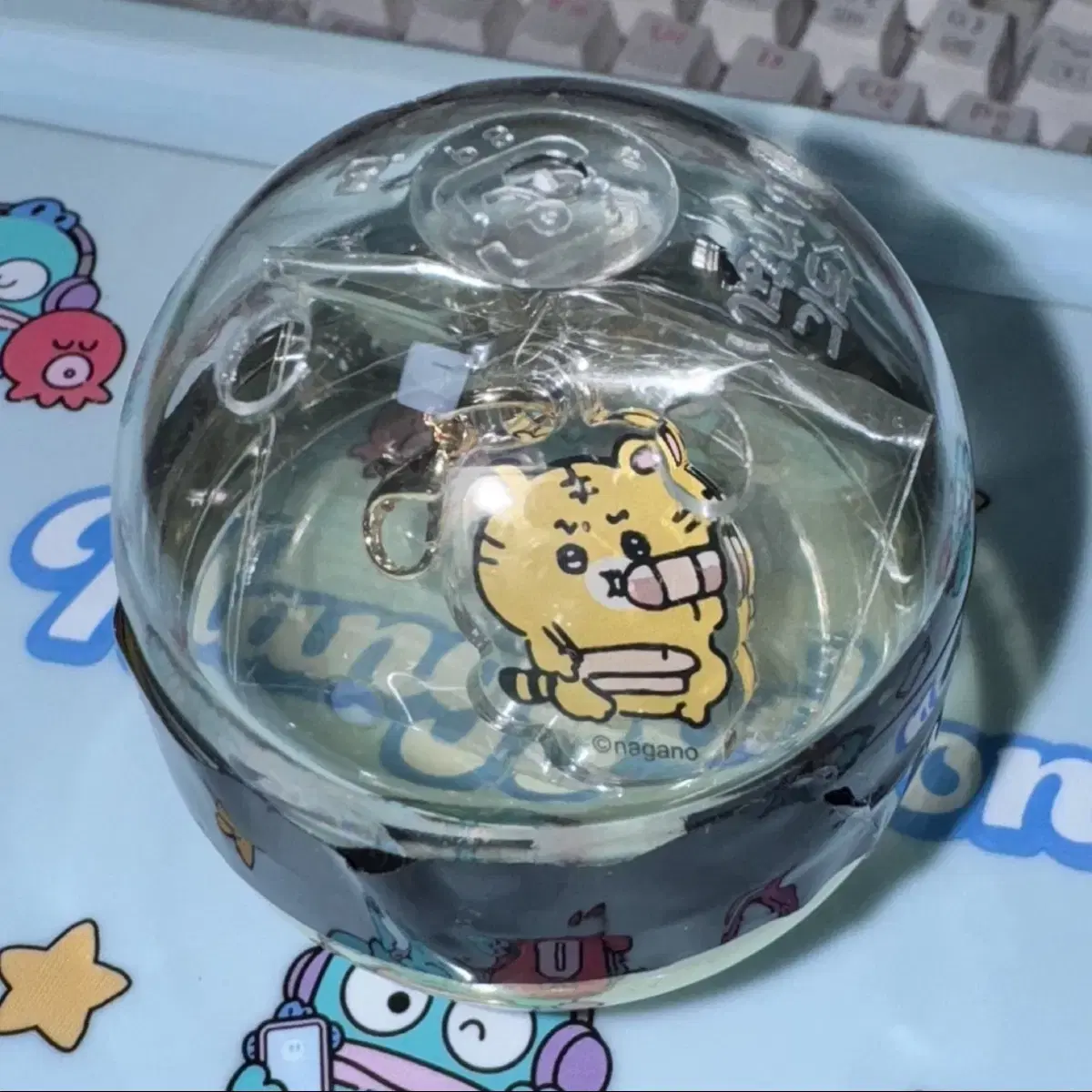 Nagano Market Gacha Acrylic Keyring Acrylic Charm Nongdamgom Dalgom Tiger