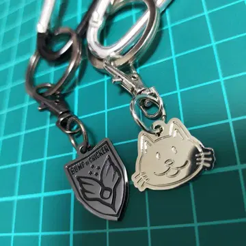 BUMP OF CHICKEN 니콜 & 로고 미니 키링 2개 세트