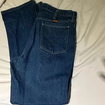 Wrangler 스트레이트 데님 USA제 코튼 36 X 30