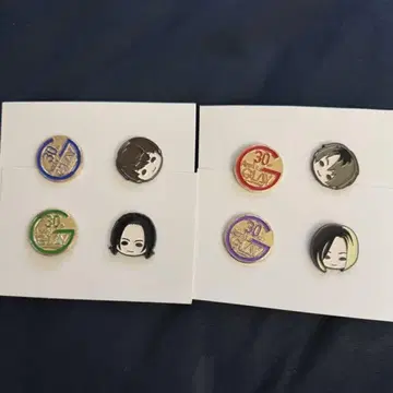 GLAY 30th Anniversary 엔터테인먼트 복권 핀즈 세트