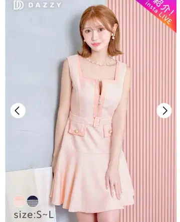 dazzystore 핑크 드레스