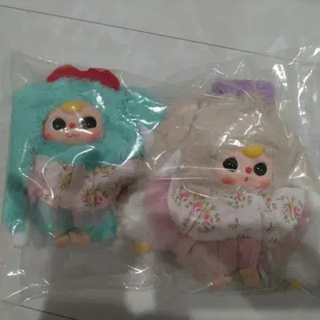 babythree 커스텀 인형 2개 세트 푹신푹신 의상