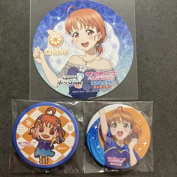 러브 라이브! Aqours 영구 가챠 실물 크기 코스터 타카미 치카