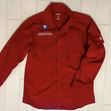 SCOUTS CANADA 빨간색 셔츠