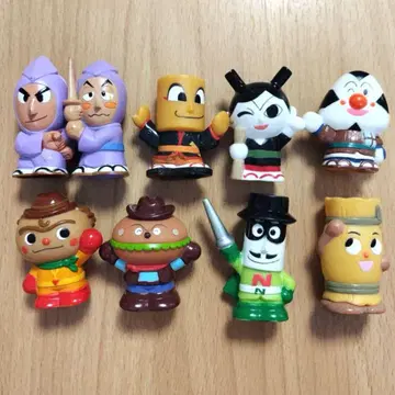 카츠부시만, 다테마키만, 나가네기만, 햄버거 키드, 호빵맨 손가락 인형