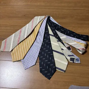 CHAPS 넥타이 5권 세트 멀티 컬러