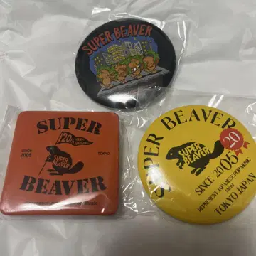 SUPERBEAVER 캔뱃지 세트