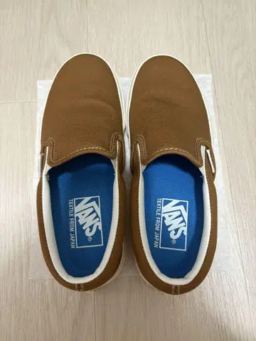 VANS 슬립온 브라운