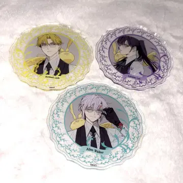 D.Gray-man 카페 아크릴 코스터 3개 세트