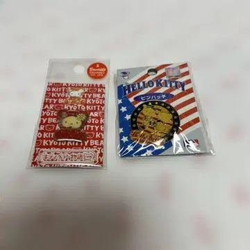 헬로키티 핀 배지 키티 베어 이야기 마리너스 핀 배지