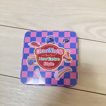 니지산지 ChroNoiR 크로노 느와르 뉴 레트로 캔 스티커 세트