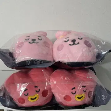 BT21 TATA/COOKY 룸슈즈 [L] 미사용 새상품