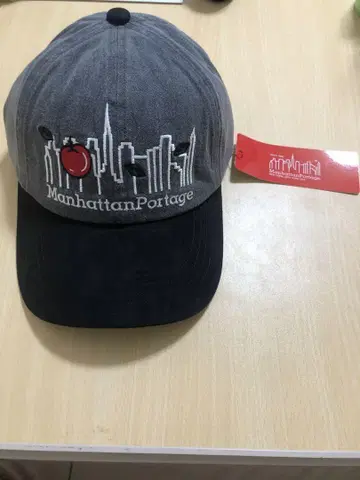 Manhattan Portage 캡 그레이/블랙