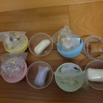우리 아이의 콧물 4개 세트 노멀 삼색 고양이 사바토라 브라운 가챠