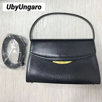 UbyUngaro 웅가로 포멀 백 2way 숄더 블랙