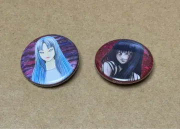 이토 준지 컬렉션 캔뱃지 Collection buttons 토미에 2종