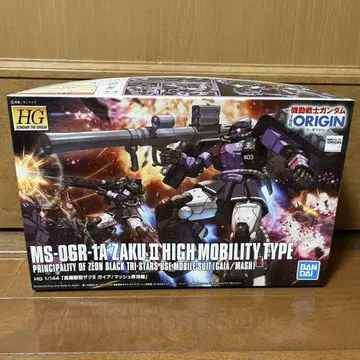 HG 1/144 MS-06R-1A ZAKU II 고기동형 가이아/매쉬