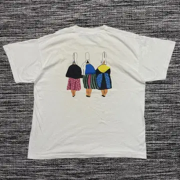 SCREEN STARS 90s USA 싱글 아트 티셔츠 XL