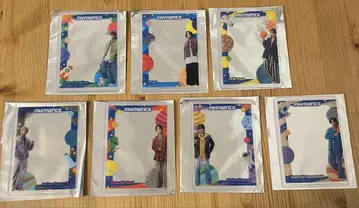 FANTASTICS 라운드 원 한정판 클리어 카드 케이스 7종 세트