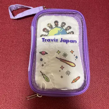 TravisJapan 트라자 아크릴 스탠드 파우치