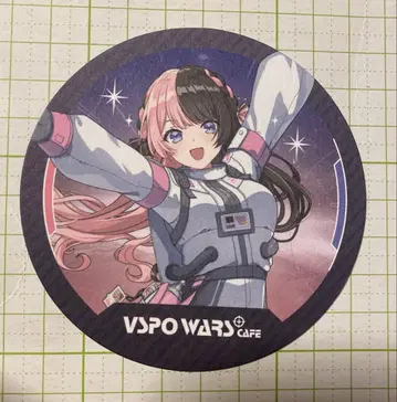 부이스포 vspo wars 콜라보 카페 코스터 타치바나 히나노 1장