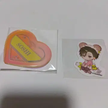 소지 배지 스티커 애니 카페