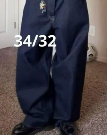 가격 인하 가능! GAP 슈퍼 배기 데님 W34 L32