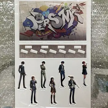 페르소나 대전 25주년 아크릴 디오라마 아크릴 스탠드 주인공