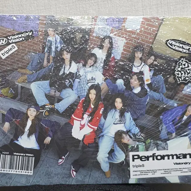트리플에스 미개봉 앨범 비저너리비젼 performante