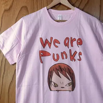 나라 미치 We are Punks 반팔 티셔츠 nara yoshitomo