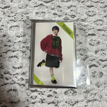 뮤버스데이 랜덤 리본 참 라임 네오