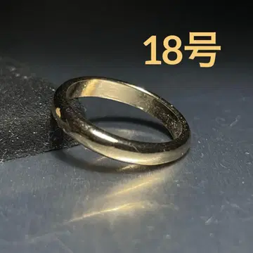 빈티지 패션 반지 골드 18호 심플 밴딩