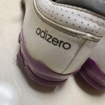 adizero 골프화 여성용 화이트/퍼플