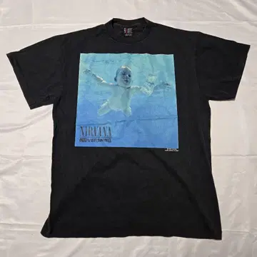 NIRVANA NEVERMIND 자이언트 택 XL 사이즈