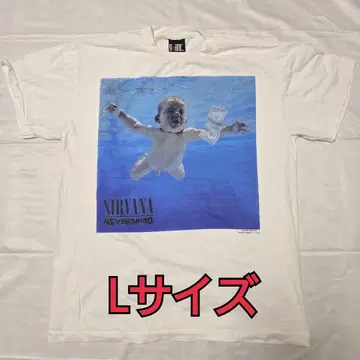 NIRVANA NEVERMIND 화이트 L 사이즈