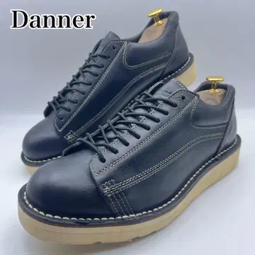 미사용 Danner 다너 풋 리버 가죽 신발 블랙 7.5
