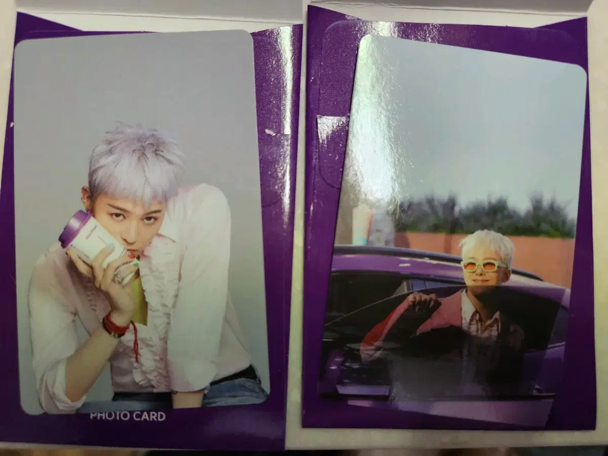 Big Bang G-dragon GD The Venti photocard 2 in bulk