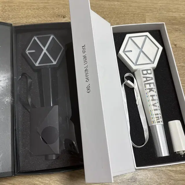 엑소 공식 응원봉 1, 2, 3