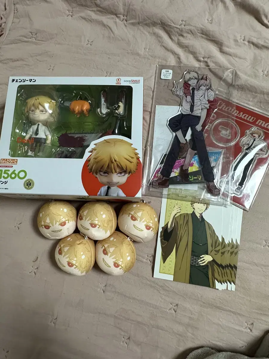 Chainsaw Man Denji Goods Bulk Acrylic Mega Acrylic Nendo Postcard Manju