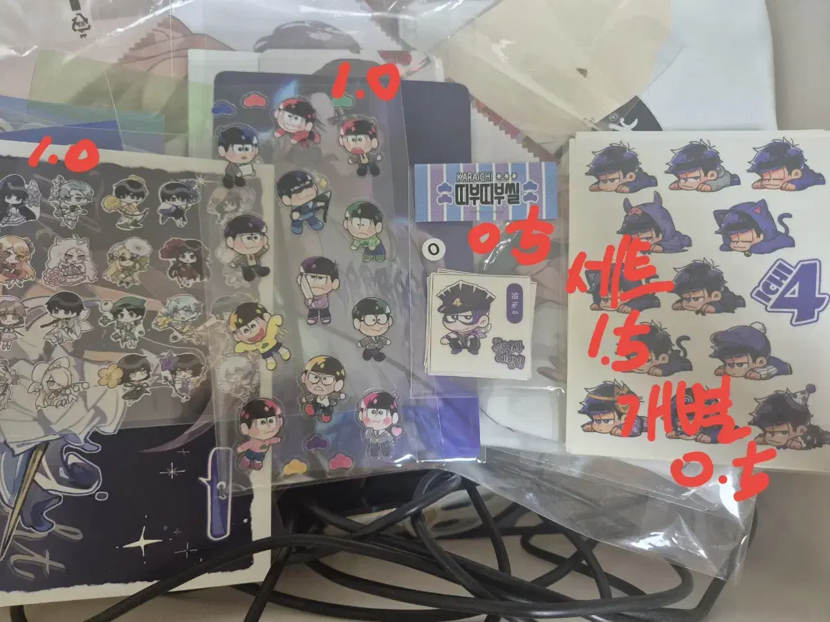 Osomatsu Sextuplets unofficial goods & Zombie Highschool unofficial goods & Cookie Run unofficial goods