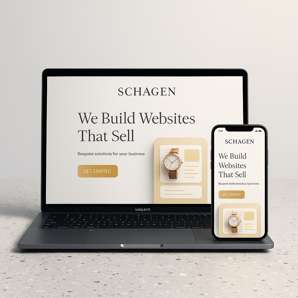 Homepage website creation