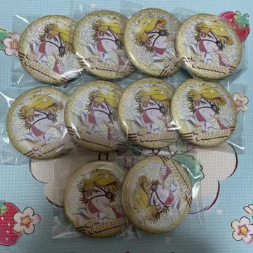 타츠 다이너 캔뱃지 컬러풀 피치 카라피치