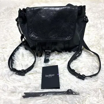 botkier 블랙 가죽 백 3way