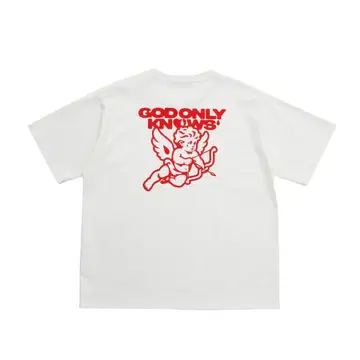 이와타 타카노리 GODONLYKNOWS 티셔츠 S 사이즈 화이트