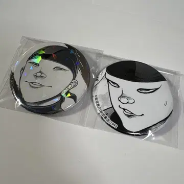 바키 바가 박람회 한정판 즉시 완판 아이템 캔뱃지 가이아 2개